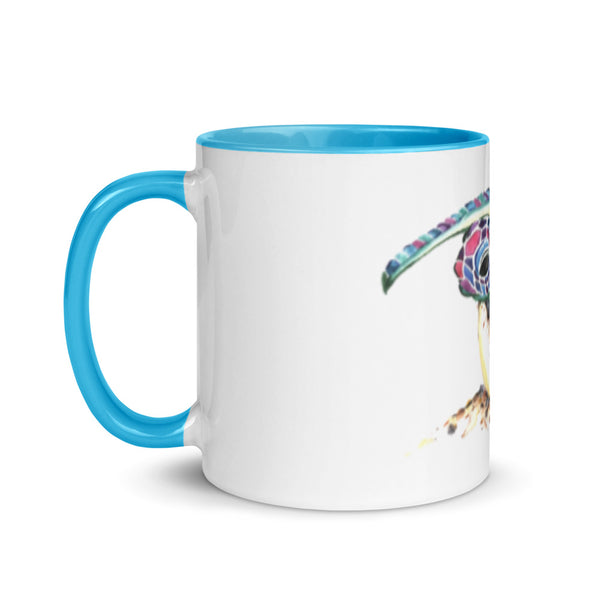 Buster - Mug with Blue Inside